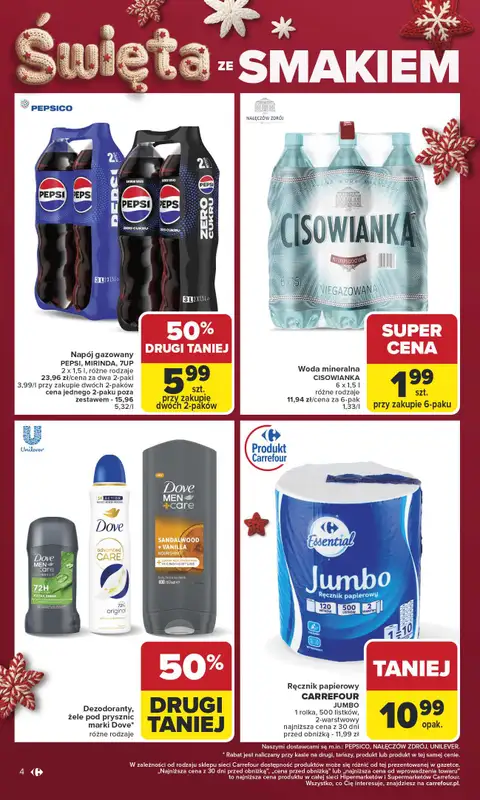 Carrefour - gazetka promocyjna Gazetka Carrefour od poniedziałku od poniedziałku 01.12 do niedzieli 07.12 - strona 8