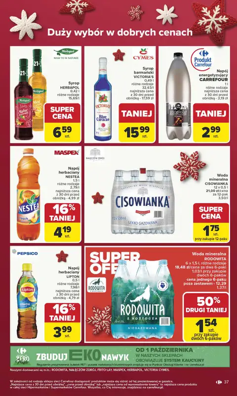 Carrefour Market - gazetka promocyjna Gazetka Carrefour Market od poniedziałku od poniedziałku 01.12 do niedzieli 07.12 - strona 41