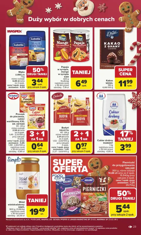 Carrefour Market - gazetka promocyjna Gazetka Carrefour Market od poniedziałku od poniedziałku 01.12 do niedzieli 07.12 - strona 27