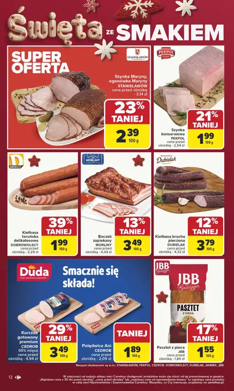 Carrefour Market - gazetka promocyjna Gazetka Carrefour Market od poniedziałku od poniedziałku 01.12 do niedzieli 07.12 - strona 16