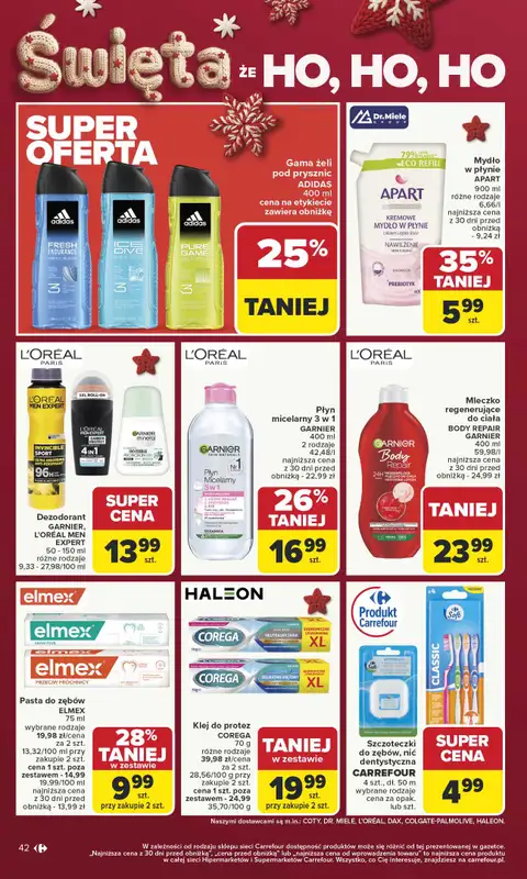 Carrefour Market - gazetka promocyjna Gazetka Carrefour Market od poniedziałku od poniedziałku 01.12 do niedzieli 07.12 - strona 46