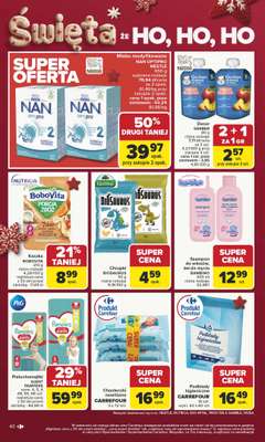 Carrefour Market - gazetka promocyjna Gazetka Carrefour Market od poniedziałku  do niedzieli 07.12 - strona 44