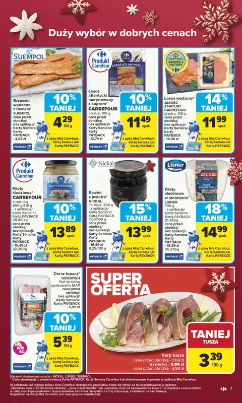 Carrefour Market - gazetka promocyjna Gazetka Carrefour Market od poniedziałku od poniedziałku 01.12 do niedzieli 07.12 - strona 11
