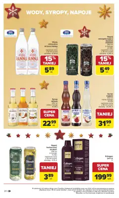Carrefour - gazetka promocyjna Gazetka Święta ze smakiem od poniedziałku 01.12 do wtorku 23.12 - strona 20