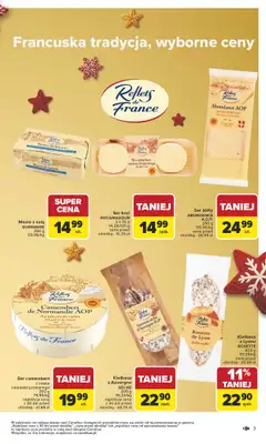 Carrefour - gazetka promocyjna Gazetka Święta ze smakiem od poniedziałku 01.12 do wtorku 23.12 - strona 3