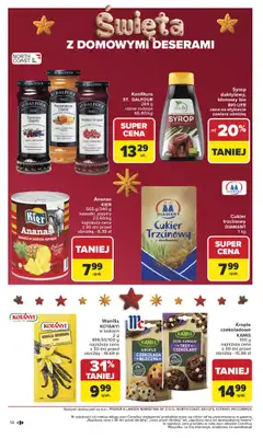 Carrefour - gazetka promocyjna Gazetka Święta ze smakiem od poniedziałku 01.12 do wtorku 23.12 - strona 14