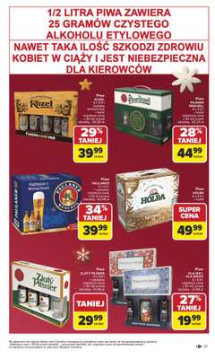Carrefour - gazetka promocyjna Gazetka Święta ze smakiem od poniedziałku 01.12 do wtorku 23.12 - strona 21