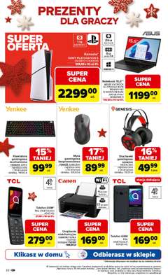 Carrefour - gazetka promocyjna Gazetka Święta spełnionych marzeń cz.2 od poniedziałku 01.12 do wtorku 23.12 - strona 22