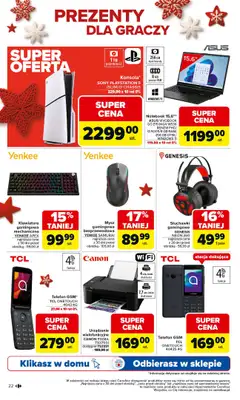 Carrefour - gazetka promocyjna Gazetka Święta spełnionych marzeń cz.2 od poniedziałku 01.12 do wtorku 23.12 - strona 22