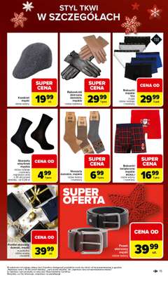 Carrefour - gazetka promocyjna Gazetka Święta spełnionych marzeń cz.2 od poniedziałku 01.12 do wtorku 23.12 - strona 15
