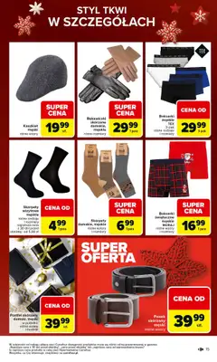 Carrefour - gazetka promocyjna Gazetka Święta spełnionych marzeń cz.2 od poniedziałku 01.12 do wtorku 23.12 - strona 15