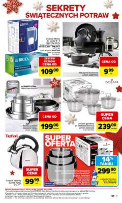 Carrefour - gazetka promocyjna Gazetka Święta spełnionych marzeń cz.2 od poniedziałku 01.12 do wtorku 23.12 - strona 9