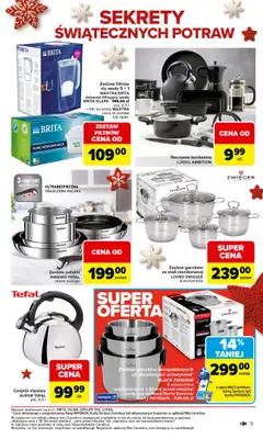 Carrefour - gazetka promocyjna Gazetka Święta spełnionych marzeń cz.2 od poniedziałku 01.12 do wtorku 23.12 - strona 9