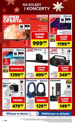 Carrefour - gazetka promocyjna Gazetka Święta spełnionych marzeń cz.2 od poniedziałku 01.12 do wtorku 23.12 - strona 20