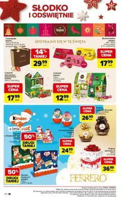 Carrefour - gazetka promocyjna Gazetka Święta spełnionych marzeń cz.2 od poniedziałku 01.12 do wtorku 23.12 - strona 34