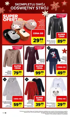 Carrefour - gazetka promocyjna Gazetka Święta spełnionych marzeń cz.2 od poniedziałku 01.12 do wtorku 23.12 - strona 12