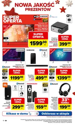 Carrefour - gazetka promocyjna Gazetka Święta spełnionych marzeń cz.2 od poniedziałku 01.12 do wtorku 23.12 - strona 18