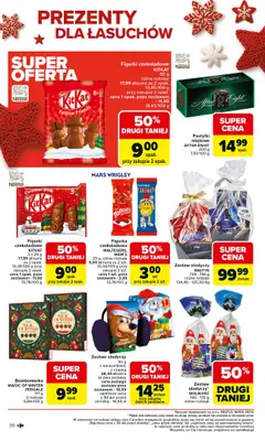 Carrefour - gazetka promocyjna Gazetka Święta spełnionych marzeń cz.2 od poniedziałku 01.12 do wtorku 23.12 - strona 30