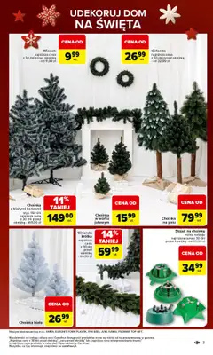 Carrefour - gazetka promocyjna Gazetka Święta spełnionych marzeń cz.2 od poniedziałku 01.12 do wtorku 23.12 - strona 3