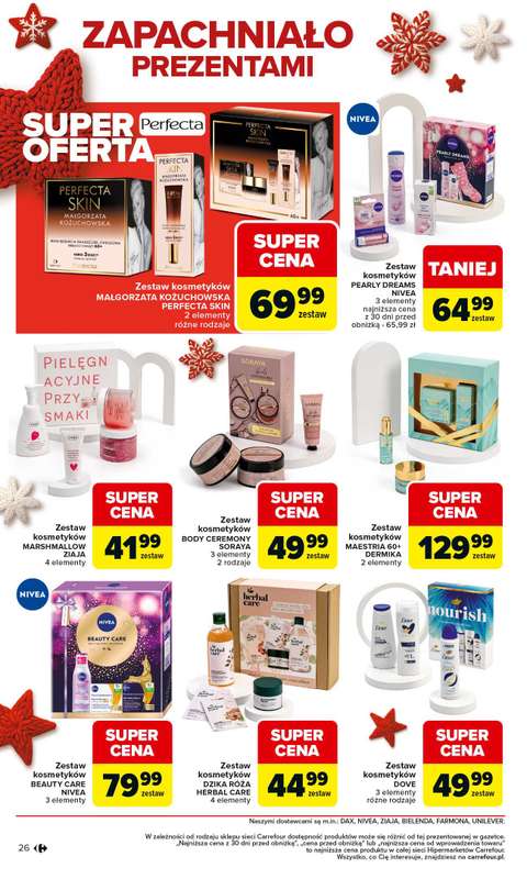 Carrefour - gazetka promocyjna Gazetka Święta spełnionych marzeń cz.2 od poniedziałku 01.12 do wtorku 23.12 - strona 26