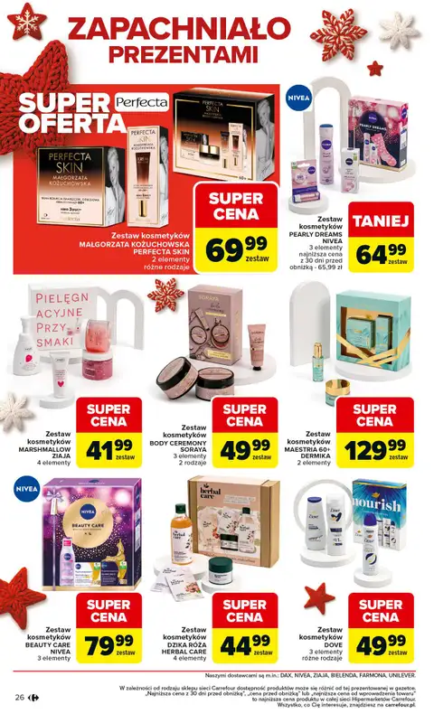 Carrefour - gazetka promocyjna Gazetka Święta spełnionych marzeń cz.2 od poniedziałku 01.12 do wtorku 23.12 - strona 26