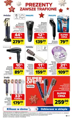 Carrefour - gazetka promocyjna Gazetka Święta spełnionych marzeń cz.2 od poniedziałku 01.12 do wtorku 23.12 - strona 25