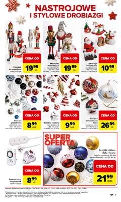 Carrefour - gazetka promocyjna Gazetka Święta spełnionych marzeń cz.2 od poniedziałku 01.12 do wtorku 23.12 - strona 5