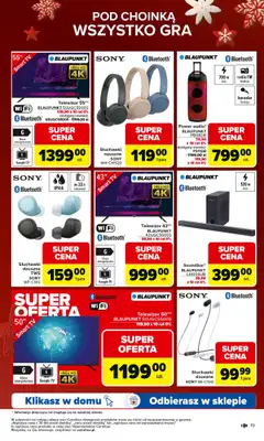 Carrefour - gazetka promocyjna Gazetka Święta spełnionych marzeń cz.2 od poniedziałku 01.12 do wtorku 23.12 - strona 19