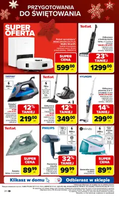 Carrefour - gazetka promocyjna Gazetka Święta spełnionych marzeń cz.2 od poniedziałku 01.12 do wtorku 23.12 - strona 24