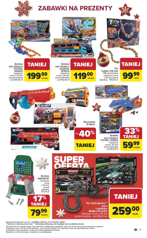 Carrefour - gazetka promocyjna Gazetka Łap super okazje od poniedziałku od poniedziałku 01.12 do niedzieli 14.12 - strona 3