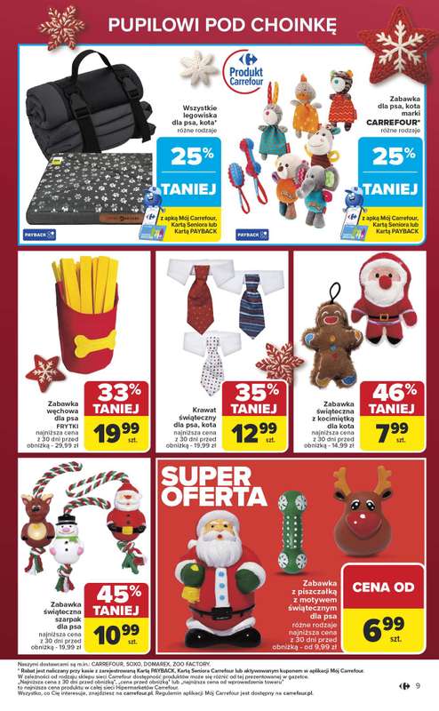 Carrefour - gazetka promocyjna Gazetka Łap super okazje od poniedziałku od poniedziałku 01.12 do niedzieli 14.12 - strona 9