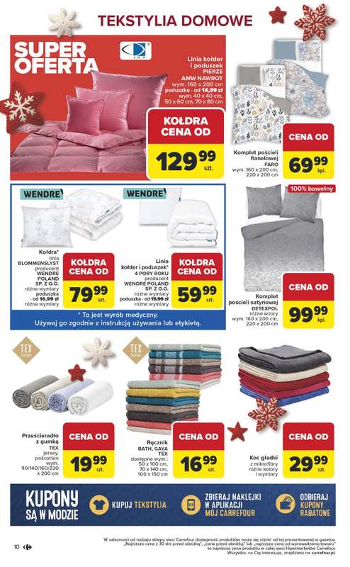 Carrefour - gazetka promocyjna Gazetka Łap super okazje od poniedziałku od poniedziałku 01.12 do niedzieli 14.12 - strona 10