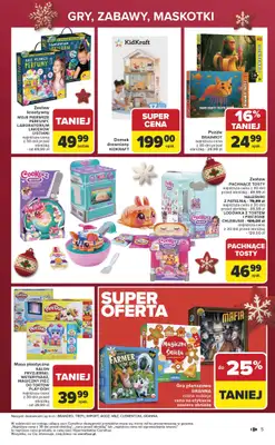 Carrefour - gazetka promocyjna Gazetka Łap super okazje od poniedziałku od poniedziałku 01.12 do niedzieli 14.12 - strona 5