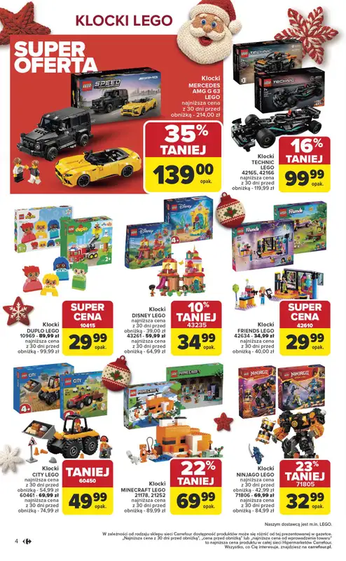 Carrefour - gazetka promocyjna Gazetka Łap super okazje od poniedziałku od poniedziałku 01.12 do niedzieli 14.12 - strona 4