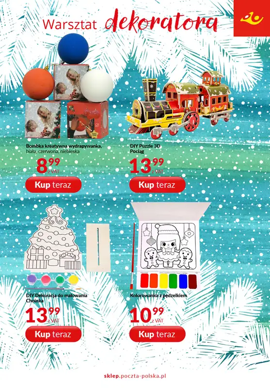 Poczta Polska - gazetka promocyjna Gazetka od poniedziałku 01.12 do niedzieli 14.12 - strona 5