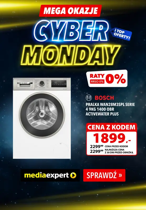 Media Expert - gazetka promocyjna CYBER MONDAY w Media Expert – sprawdź top oferty! od poniedziałku 01.12 do poniedziałku 01.12 - strona 3