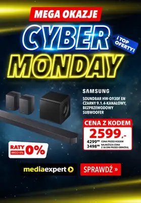 Media Expert - gazetka promocyjna CYBER MONDAY w Media Expert – sprawdź top oferty! od poniedziałku 01.12 do poniedziałku 01.12 - strona 2
