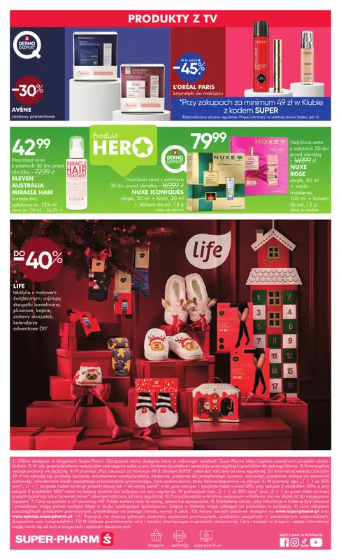 Super-Pharm - gazetka promocyjna Gazetka od poniedziałku 01.12 do czwartku 11.12 - strona 20