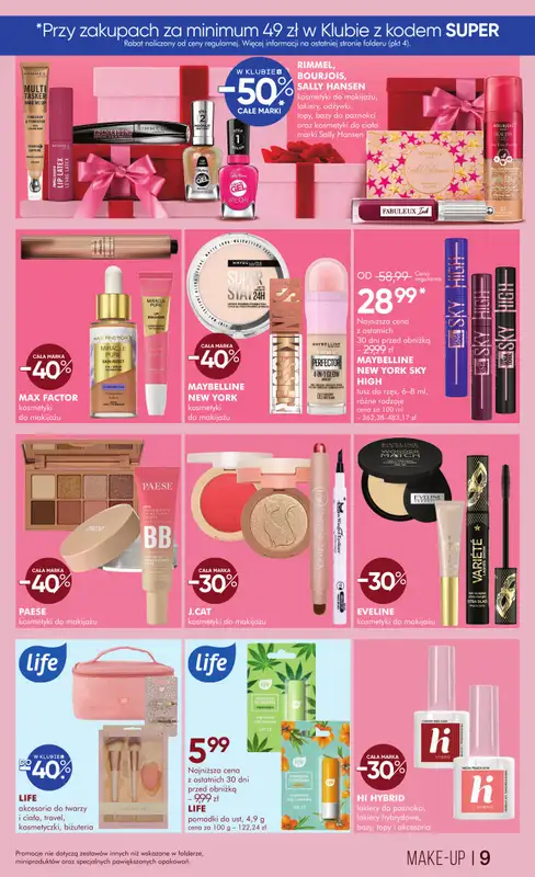 Super-Pharm - gazetka promocyjna Gazetka od poniedziałku 01.12 do czwartku 11.12 - strona 9