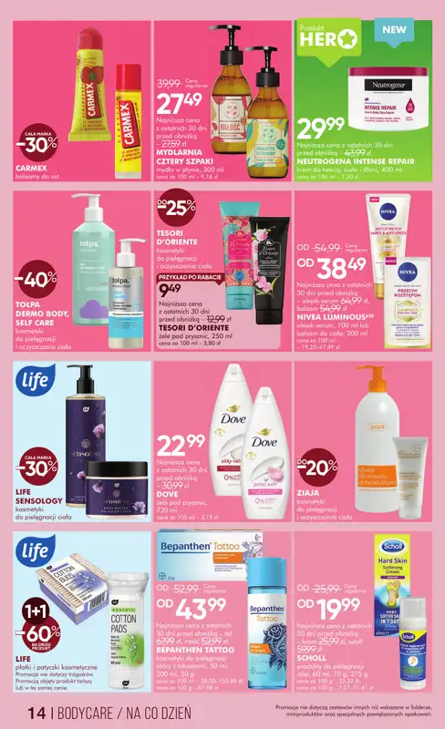 Super-Pharm - gazetka promocyjna Gazetka od poniedziałku 01.12 do czwartku 11.12 - strona 14