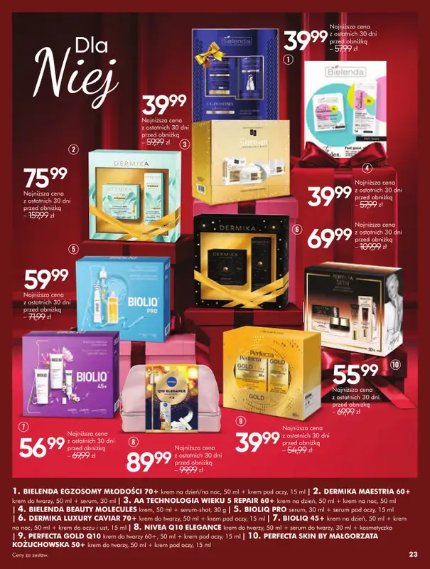 Super-Pharm - gazetka promocyjna Jakie piękne Święta od poniedziałku 01.12 do środy 24.12 - strona 23