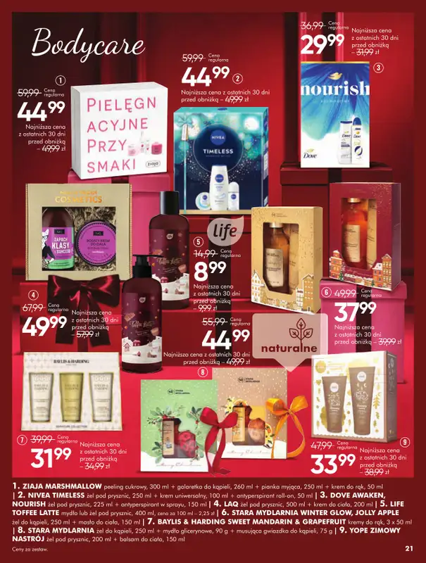 Super-Pharm - gazetka promocyjna Jakie piękne Święta od poniedziałku 01.12 do środy 24.12 - strona 21
