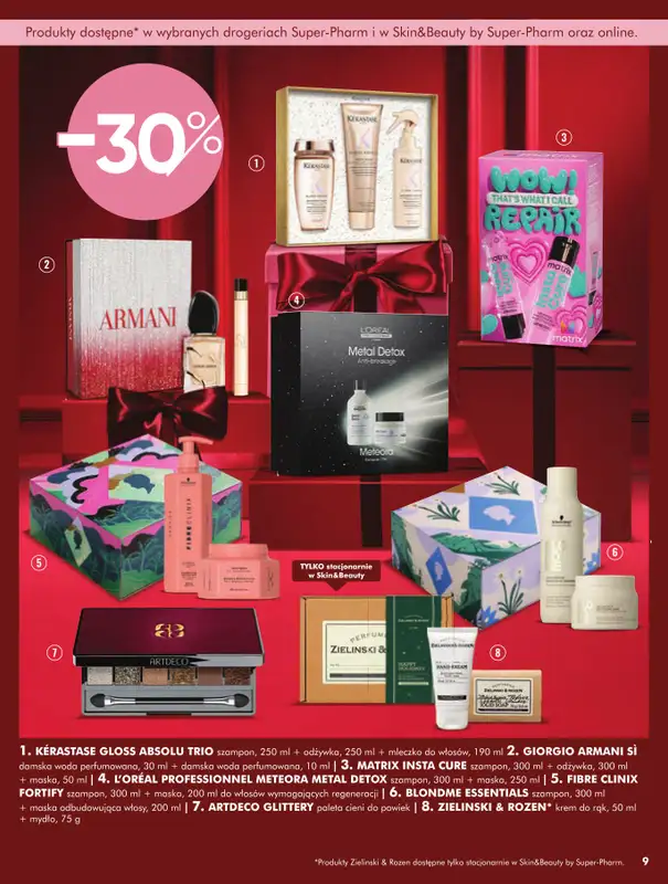 Super-Pharm - gazetka promocyjna Jakie piękne Święta od poniedziałku 01.12 do środy 24.12 - strona 9