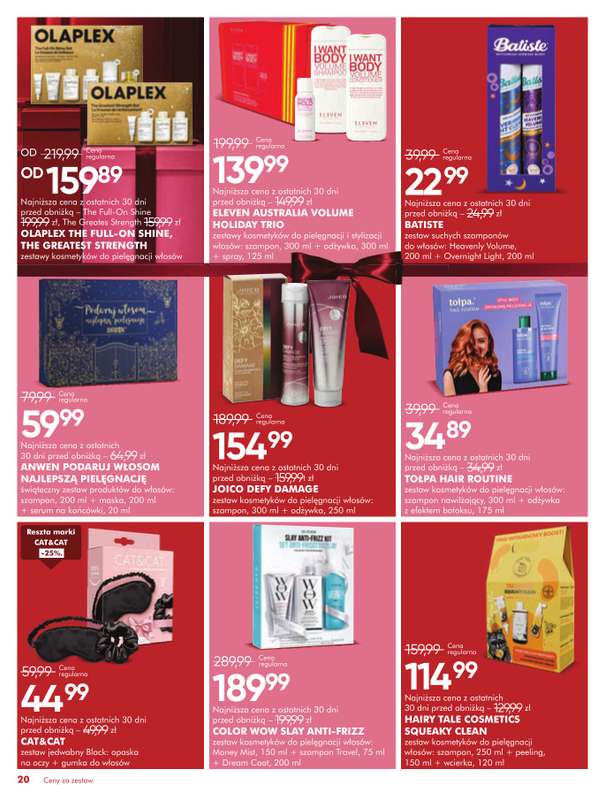 Super-Pharm - gazetka promocyjna Jakie piękne Święta od poniedziałku 01.12 do środy 24.12 - strona 20