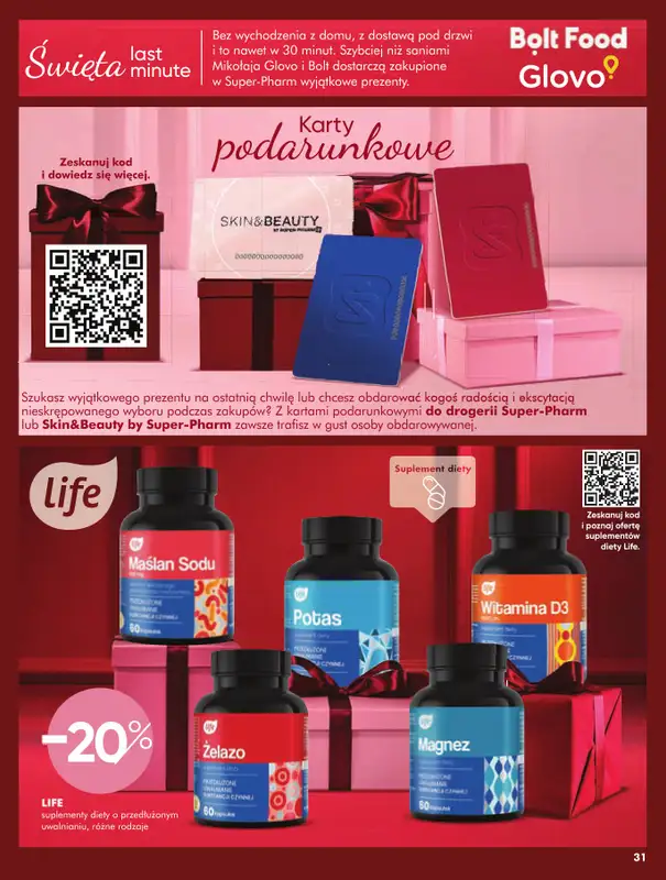 Super-Pharm - gazetka promocyjna Jakie piękne Święta od poniedziałku 01.12 do środy 24.12 - strona 31