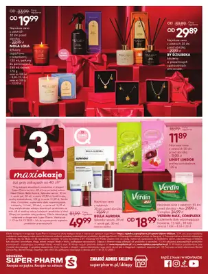 Super-Pharm - gazetka promocyjna Jakie piękne Święta od poniedziałku 01.12 do środy 24.12 - strona 32