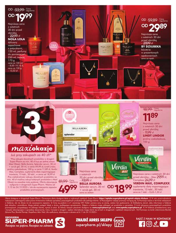 Super-Pharm - gazetka promocyjna Jakie piękne Święta od poniedziałku 01.12 do środy 24.12 - strona 32