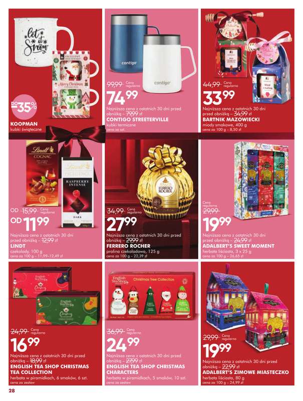 Super-Pharm - gazetka promocyjna Jakie piękne Święta od poniedziałku 01.12 do środy 24.12 - strona 28