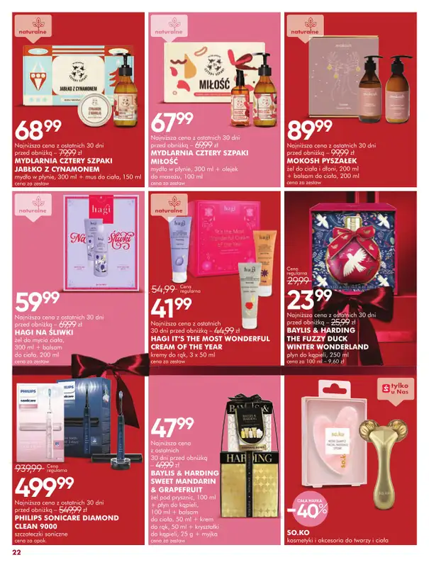 Super-Pharm - gazetka promocyjna Jakie piękne Święta od poniedziałku 01.12 do środy 24.12 - strona 22