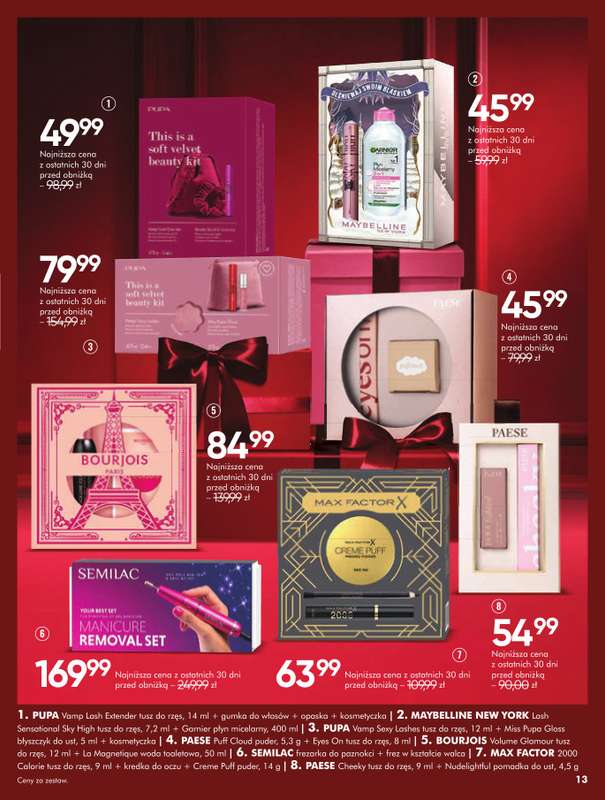 Super-Pharm - gazetka promocyjna Jakie piękne Święta od poniedziałku 01.12 do środy 24.12 - strona 13